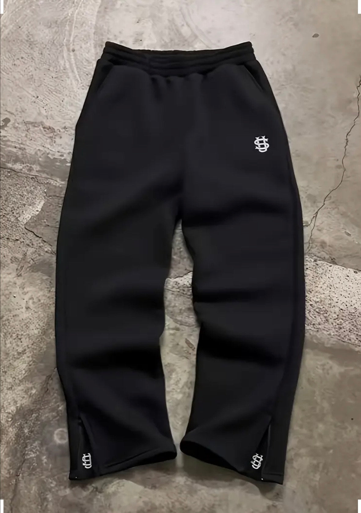 Pantalones streatwear negros