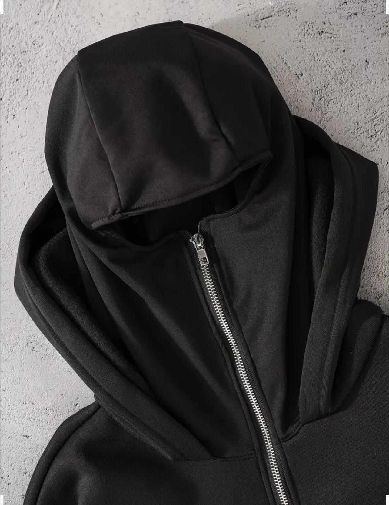 Sudadera oversieze negra / Diseño de cristo