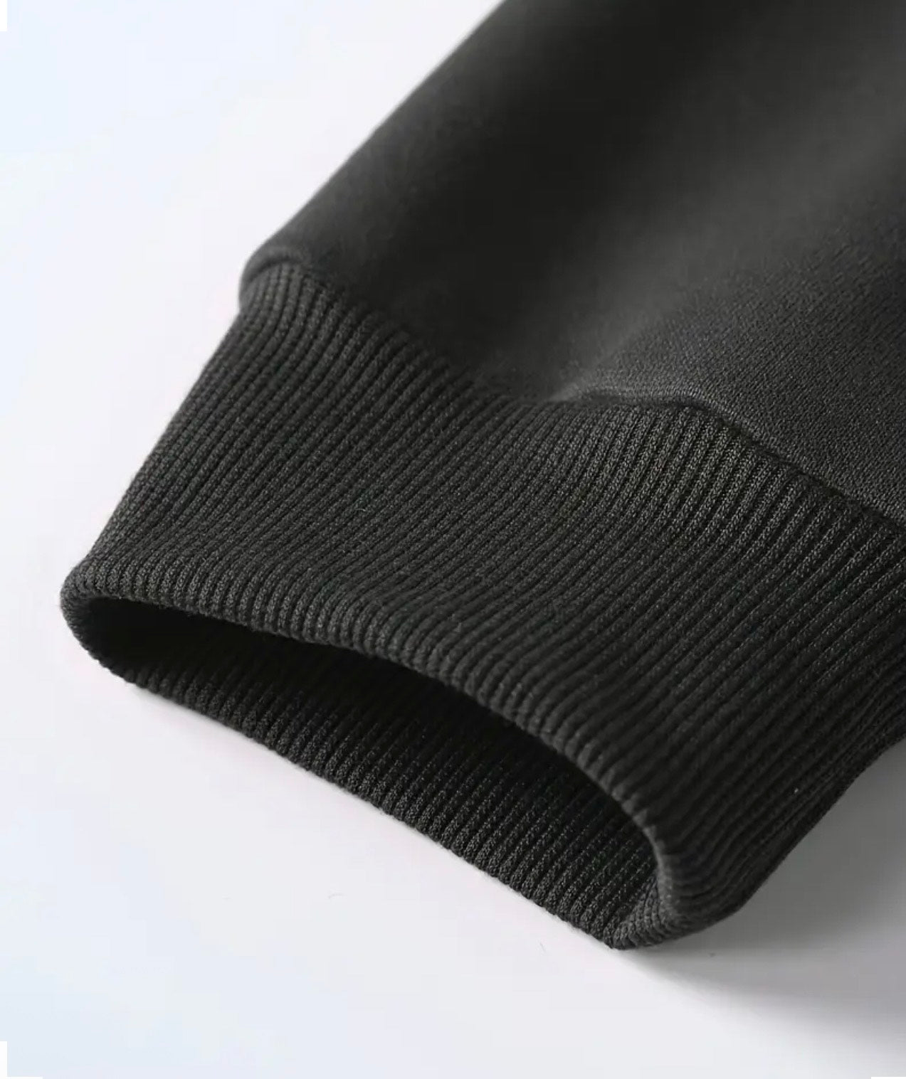 Sudadera oversieze negra / Diseño de cristo