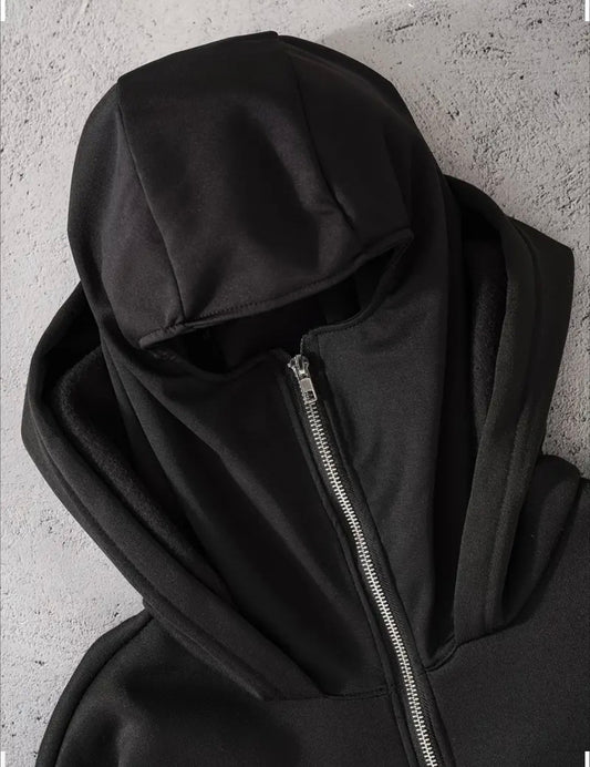 Sudadera oversieze negra / Diseño de cristo